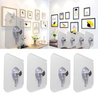 Wholesale Party Decoration Wall Painting Hole Hook Punch Free Picture Invisible Traceless Po Frame Hanging Nail No Trace