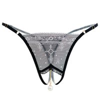 Wholesale Women s Panties Women Lingerie Erotic Sexy Open Crotch Porn Lace Underwear Crotchless Underpants Sex Wear Cheeky G String Panty