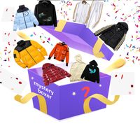 Wholesale Mystery box Mix Hoodies Down Coats sweatshirts Suprise gift different sweatshirt more styles for men women send by chance Random clothing