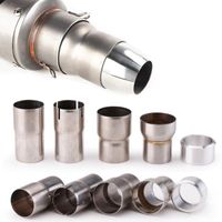 Wholesale Motorcycle Exhaust System Escape Pipe Adapter mm mm Connect Reducer Extra Muffler Stainless Steel Install Accessory And Tools
