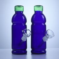 Wholesale Hookahs drink bottle design glass water pipe