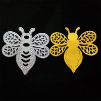 Wholesale Painting Supplies For DIY Scrapbooking Wedding Card Po Embossing Crafts Cute Bee Metal Cutting Dies Stencils
