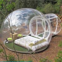 Wholesale Inflatable transparent tent outdoor camping star resort hotel home stay inflatable bubble House Tent air model