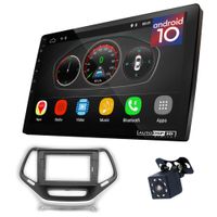 Wholesale UGAR EX10 inch Android DSP Car Stereo Radio Plus L Fascia Kit Compatible for JEEP Cherokee