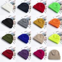 Wholesale Fashion flanged rogue Yuppie cold hat wool knitted hats