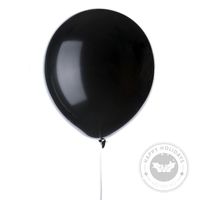 Wholesale Party Decoration High Quality Latex Black Balloons Customized Wedding Happy Birthday Supplies Baby Shower Globos Kids Toy Decor Baloon