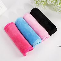 Wholesale Magic soft Makeup Remover Towel Reusable Natural microfiber Cleaning Skin Face Eraser Towel Lazy clean beauty Facial Wipe Cloths NHA