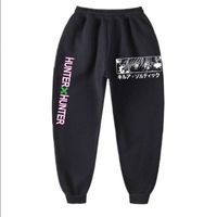 Wholesale Japan Anime Hunter x Hunter Print Pants Men s Sweatpants Joggers Lounge Pants Pockets Outdoor Hiking Running Trousers SweatpantS