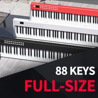 Wholesale 88Keys Usb MIDI Digital Electronic Controller Keyboard Piano Musical Instrument Synthesize smart otamatone instrumento musicals
