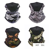 Wholesale Camouflage Face Cover Mask Turban Fashion Neck Gaiters Kerchief Head Sunshade Magic Scarves Head Wrap Men Cycling Outdoor yt C2