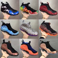 Wholesale Mens Penny Hardaway Basketball Shoes Sports Sneakers Black Aurora Beijing White Paranorman Pink Shattered Backboard Galaxy Elephant Print Men Trainers Size