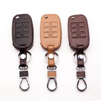 Wholesale New design leather key case keyboard cover For Kia Rio QL Sportage Ceed Cerato Sorento K2 K3 K4 K5 Fin Key Chain car key case