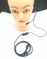 Wholesale Walkie Talkie pin Headset With Stick Ear Microphone Accessories PPT Jian Baofeng Uv r Bf s