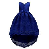 Wholesale Girl s Dresses Knee Length Junior High Low Lace For Teenager Pink Wine Red White Royal Blue Dress Evening Gown Girls