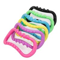 Wholesale Resistance Bands Yoga Ring Pilates Circle Magic Stretching Slimming Body Building Massage Point TPE Relieve Pain Fitness Sports Workout
