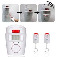 Wholesale Sensitive wireless motion sensor alarm security detector indoor and outdoor alarm system home garage with remote control Y1013