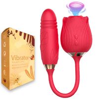 Wholesale NXY Vibrators Clitoral Sucking With Ball Vibrating Egg G Spot Dildo Clitoris Stimulator In Sexy Toys For Women Adult Sex Rose Vibrator