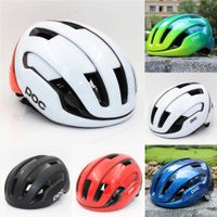 Wholesale POC New Raceday omne air spin Road Helmet Cycling Eps Men s Women s Ultralight Mountain Bike Comfort Safety Bicycle glasses P0824