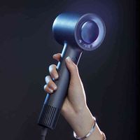 Wholesale ZHIBAI Professional High Speed Hair Dryer For Thermostatic Strong Wind Blow Travel Portable dry EU Pulg