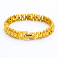 Wholesale Link Chain Men s Bracelet Homme Braclet Male Gold Silver Color Star Hand Bracelets For Men Jewelry Pulsera Hombre