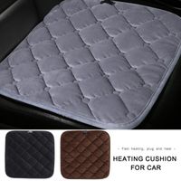 Wholesale Car Seat Covers Fast Heat Electric Heated Cushion Cigarette Lighter Flannel Heating Heater Warmer Winter Mat