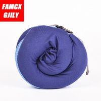 Wholesale Pillow Portable Travel Neck For Airplane Memory Foam Headrest Folding U Shape Support Cushion Office Car Nap