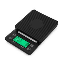 Wholesale Small mini kitchen New timer Hand coffee electronic scale High precision electronic scale platform scale