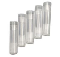 Wholesale 2021 new g Empty Clear LIP BALM Tubes Containers Transparent Lipstick fashion Cool Lip Tubes Refillable Bottles