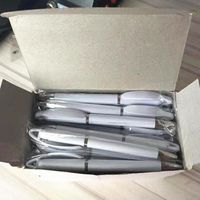 Wholesale fast shipping white sublimation pen DIY heat transfer print Gel pen Advertising pens office student supplies