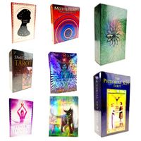 Wholesale Oracle Tarot Cards Deck Board Game Mysterious Guidance Divination Fate For Family Kids Playing Friends Party