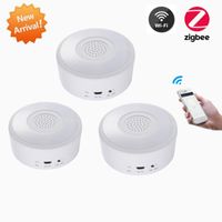 Wholesale Alarm Systems Zigbee Tuya Wireless WiFi Siren Detector Sensor Sound Light APP Remote Control Smart Home