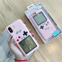 Wholesale Tetris Game Console Phone Case for Apple iphone pro max XR XS Vivo x21 x23 Oppo R17 R11S Xiaomi DHL