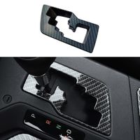 Wholesale For Toyota RAV4 Accessories ABS Carbon Fiber Color Gear Shift Panel Decorator Cover LEFT HAND SIDE