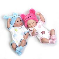 Wholesale high quality NPK Mini cute bath doll twin baby creative gift for best friend