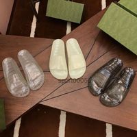 Wholesale Luminous Slippers Men Women Night Fluorescent Slipper Summer Transparent Couples Sandals Rubber Sole Cool Slides
