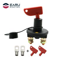Wholesale Smart Home Control V V Red Key Cut Off Battery Main Kill Switch Vehicle Car Modified Isolator Disconnector Power For Auto Truck Boat