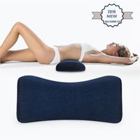 Wholesale Memory Foam Sleeping Pillow for Lower Back Pain Orthopedic Lumbar Support Cushion Side Sleepers Pregnancy Maternity Bed Pillows
