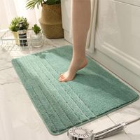 Wholesale Carpets The Non slip Foot Mats Thicken High And Low Wool Entrance Carpet Door Household Bathroom Water Absorption