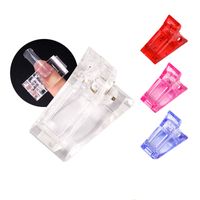 Wholesale Nail Clip Acrylic NailPlastic Fake Finger Polish Extension Tips Quick Building Mold UV Gel LED Manicure Art Builder Tool