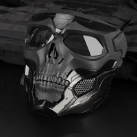 Wholesale Tactical Hood Combat Skull Mask Men Shooting Hunting Full Face Masks for CS Game Halloween Cosplay