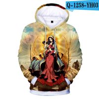 Wholesale Cartoon Luxury Our Lady of Guadalupe Virgin Mary Mexico d Hoodies Sweatshirts Long Sleeve Hoodie Boys girls Kids Cool Pullover