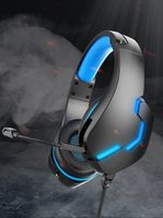 Wholesale Wired Headphones with Microphone for Laptop Games PC Xbox One PS4 Controller Noise Cancelling Gaming Headset LED Light Bass Surround