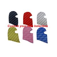 Wholesale Wholale polyter custom printing face mask thermal waterproof multicolor balaclava for motorcycle