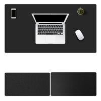 Wholesale Mouse Pads Wrist Rests mm Large Gaming Pad Anti slip Ultra PU Leather Computer Mousepad For Dota CS Go Mice Gamer Keyboard Mat