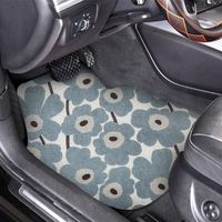 Wholesale Carpets Many Pattern PVC Silk Loop Non slip Car Foot Mat Interior Decor Dustproof Durable Carpet Can Be Customized Pads Accessories