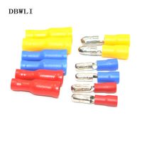 Wholesale 50pcs female and male insulated electric quick splice wire terminals connector crimp bullet terminal for awg audio wiring