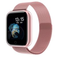 Wholesale New Women Waterproof Smart Watch T80 P70 Bluetooth Smartwatch Heart Rate Monitor Fitness Tracker Free Watch Band