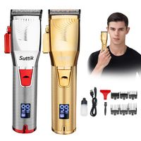 Wholesale Q1s Design Barber Scissors Hair Clipper Big Battery High Quality Professional Hours Cordless without box a48