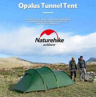 Wholesale Opalus Tunnel Tent Outdoor Persons Camping D Silicone T Polyester fabric NH17L001 L free footprint