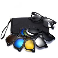 Wholesale Sunglasses Adsorption Replacement Lens TR Full Frame Polarized Men And Women Vision Glasses For The Driver